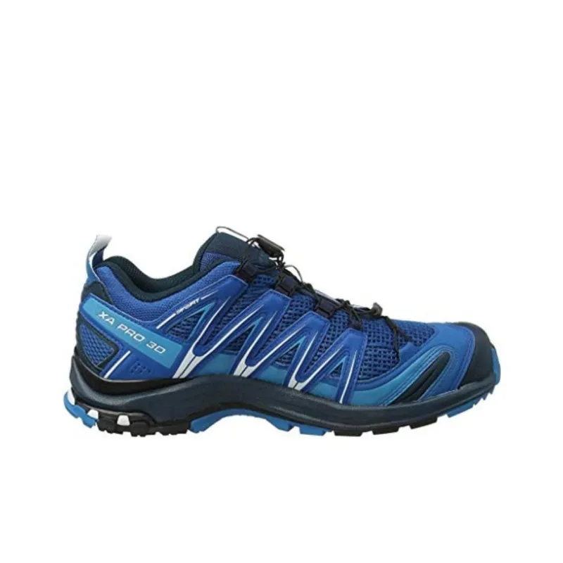 SALOMON XA PRO 3D Anti Slip Wear Resistant Low Top Trail Running Shoes Men's Blue-1