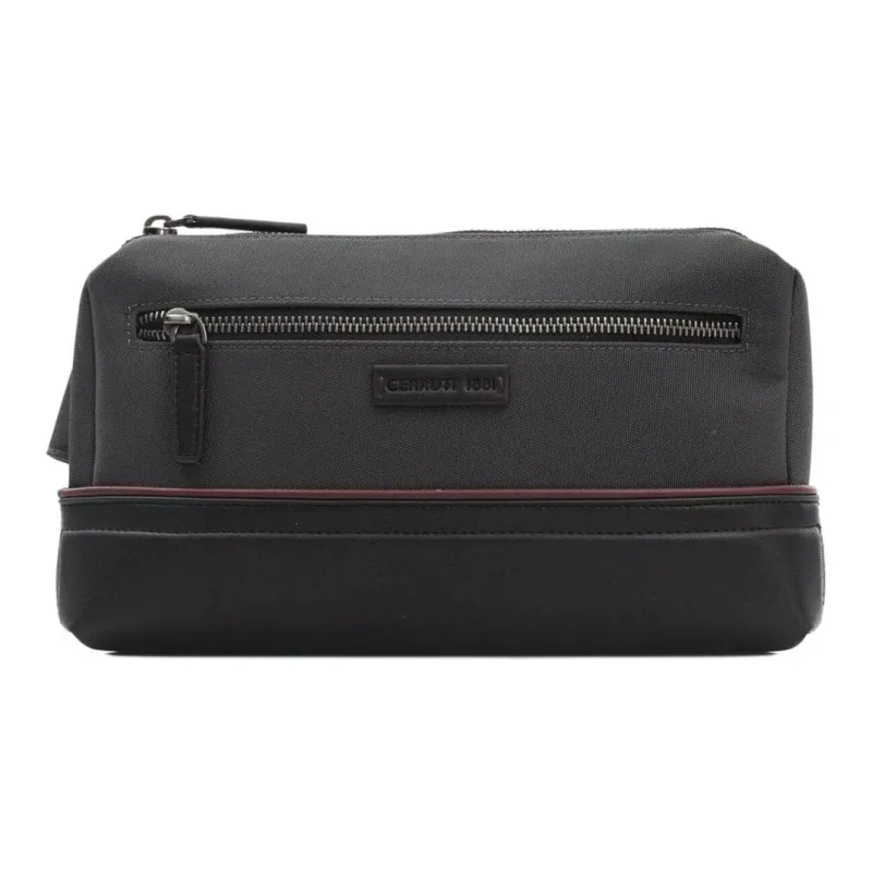 CERRUTI 1881 Synthetic Material Fanny Pack Men's Black-0
