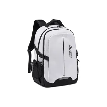 Victorian Traveler Nylon Backpack Regular Unisex White