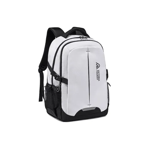Victorian Traveler PU Shoulder Bag Mens Black White