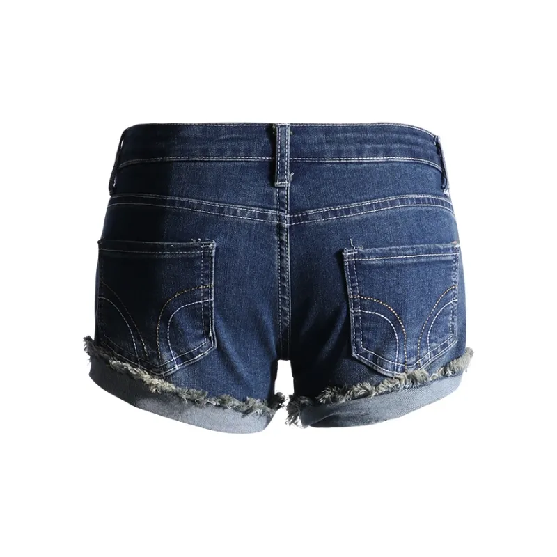 ZRZV Denim Shorts Women's Millennial Blue-1