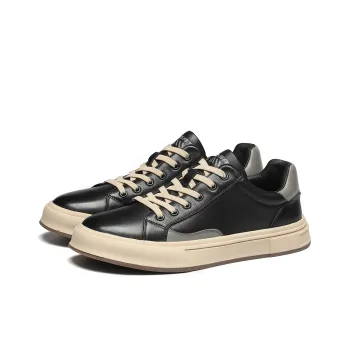 ST&SAT High Value Versatile White Sneakers Breathable Slip Resistant Skateboard Shoes Casual Men's Shoes