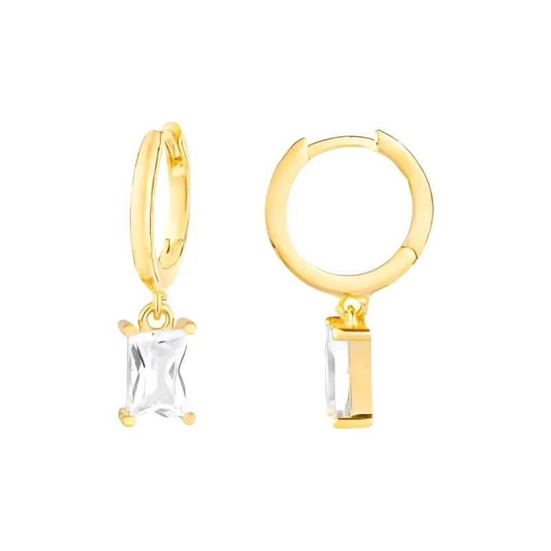 Radiant Alloy, Gold Plated Earrings Women's Gold-0