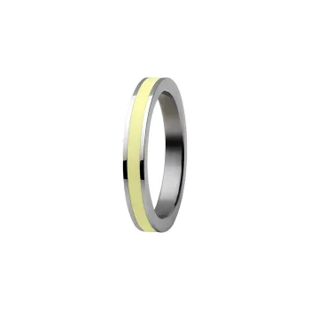 SKAGEN Stainless Steel Enamel Enamel Rings Women's Yellow