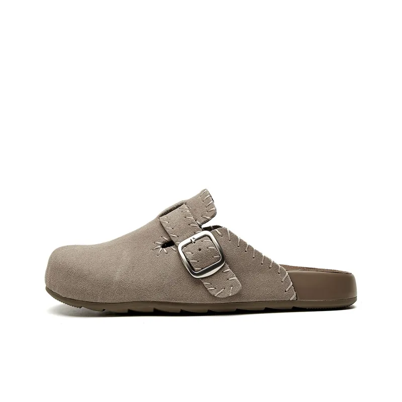 EBLAN Rubber Sole Odor-Resistant Wrap-toe Slippers Women's-21