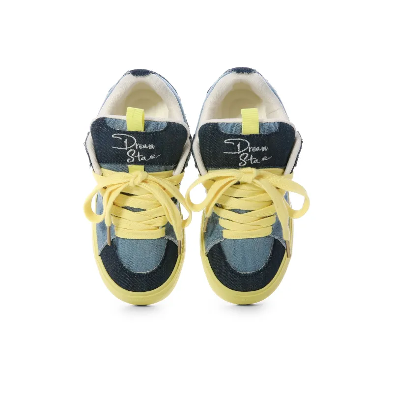 Lovely You Lightweight Wear-Resistant And Slip-Resistant Low-Top Skateboard Shoes Women's-15