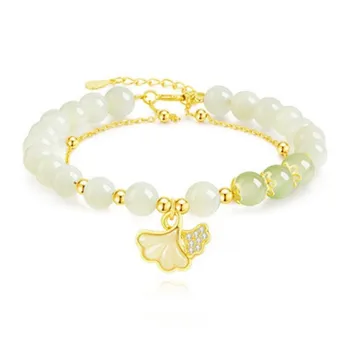 Zheng Baifu Bracelets White Jade/Pale Greenish White Jade Women's