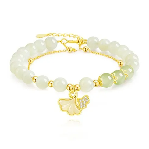 Zheng Baifu Bracelets White Jade/Pale Greenish White Jade Women's-0