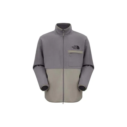 THE NORTH FACE City Outdoor Collection Velvet-feel Coat Men's Gray