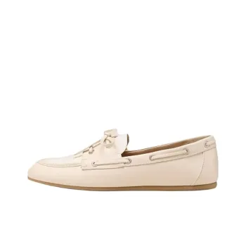 Stuart Weitzman/SW Tinsley Casual Single Shoes Women's Ecru