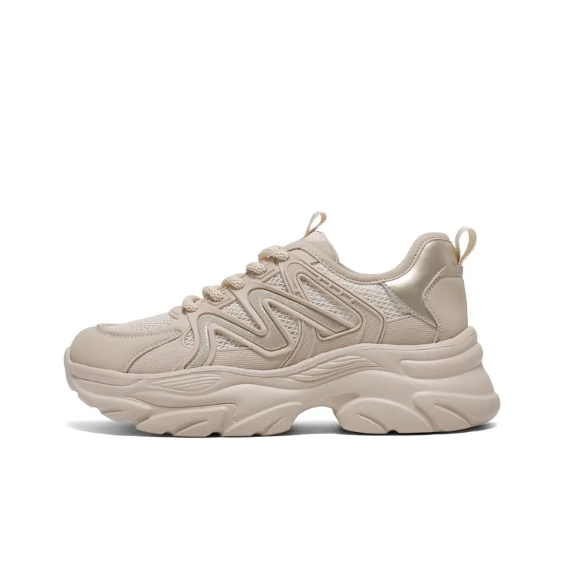 BELLE Anti Slip Wear Resistant Low Top Chunky Sneakers Women's-0