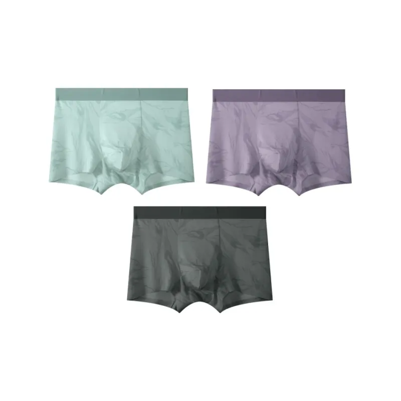Qiao Ni Tong Underpants Men's 3 Pack-9