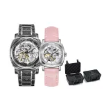 Men's Steel Band+Women's Pink Band (Suitcase)