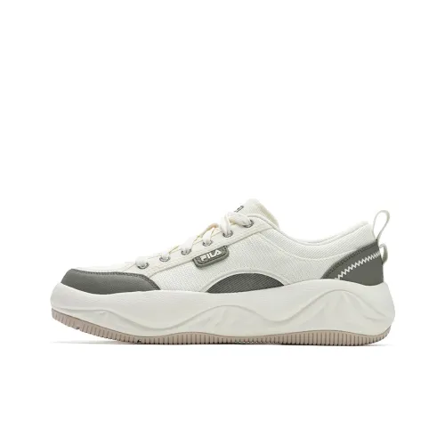 FILA Slip Resistant Low Top Canvas Shoes Men's Early Snow