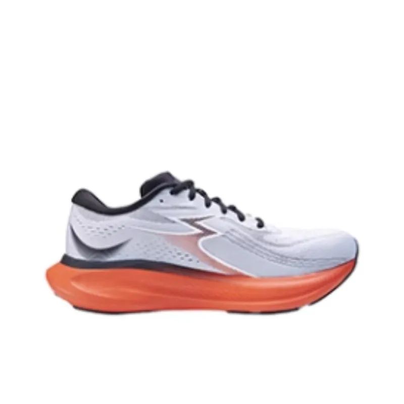 361° Anti-Slip Wear-Resistant Low-Top Sprint Running Shoes Unisex Gray Orange-1
