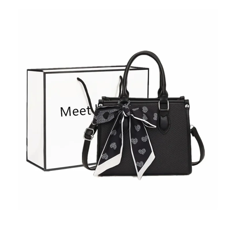 Fitchell PU Shoulder Bag Multi-Functional Square Bag Handbag Regular Women's Multicolor-3