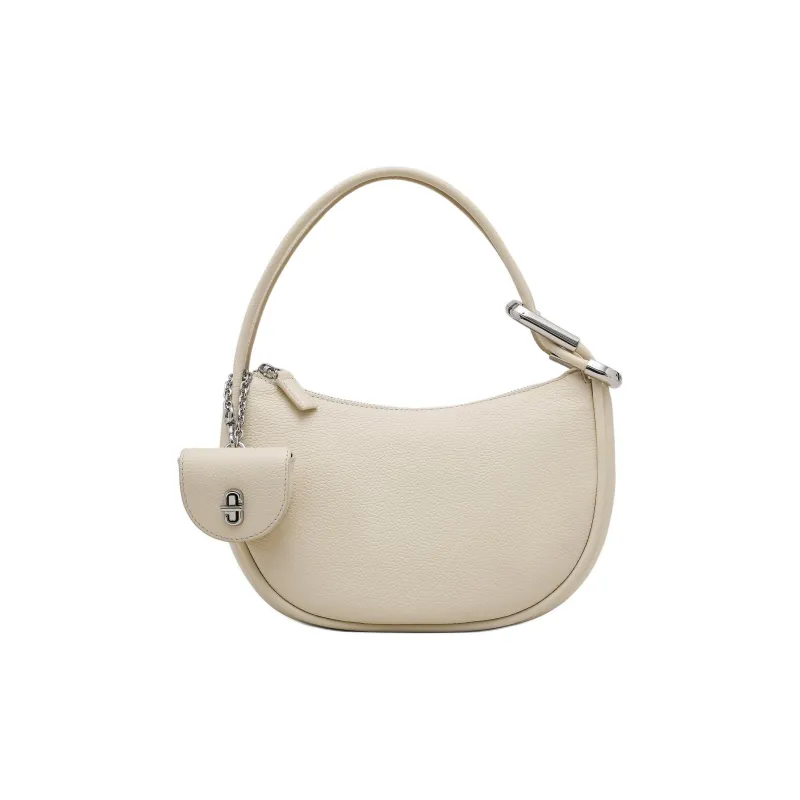 MARC JACOBS Leather Handbag Women's Ecru-2