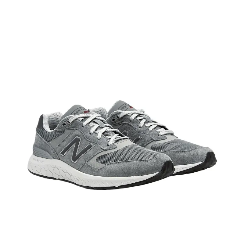 New Balance 880 V6 Abrasion Resistant Low Top Casual Shoes Men's Gray 2E Width-2