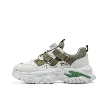 JANECO Anti Slip And Wear Resistant Breathable Low Top Chunky Sneakers Men's