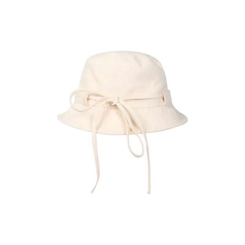 Jacquemus Le Bob Gadjo Bow Knotted Bucket Hat-3