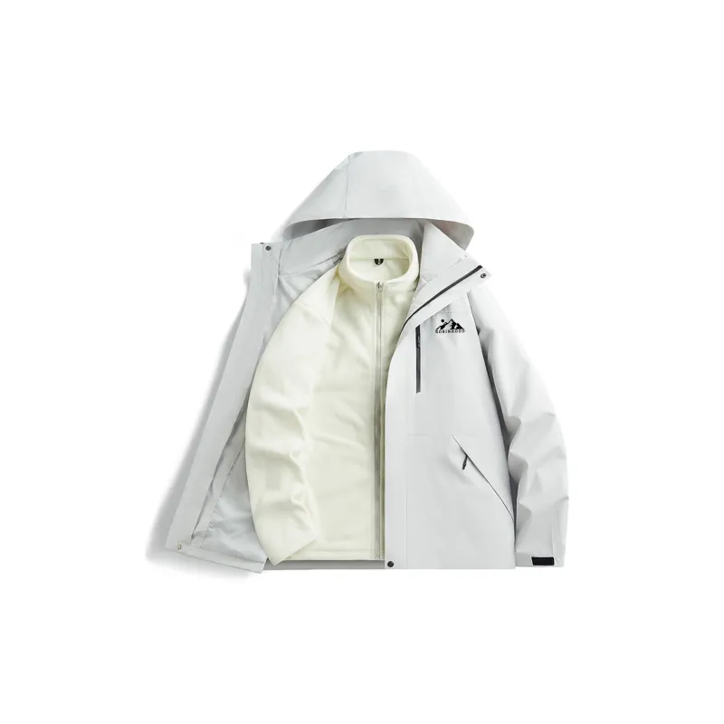ROBINHOOD Waterproof, Windproof, Breathable, Thermal, Water Repellent Windbreaker Jacket Unisex-16