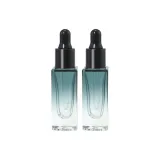 Gradient Essential Oil Bottle 10ml[Lake Blue 2 Pcs]