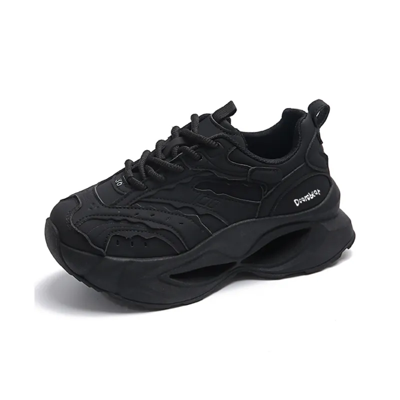Budding Bear Slip Resistant, Abrasion Resistant, Lightweight Coverage Low Top Chunky Sneakers Women's-4