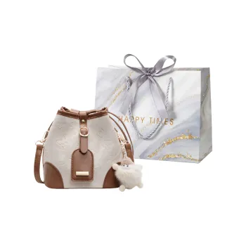 Miss Angel PU Crossbody Bag, Shoulder Bag, Outing Bag Regular Women's Black/White/Blue/Pink