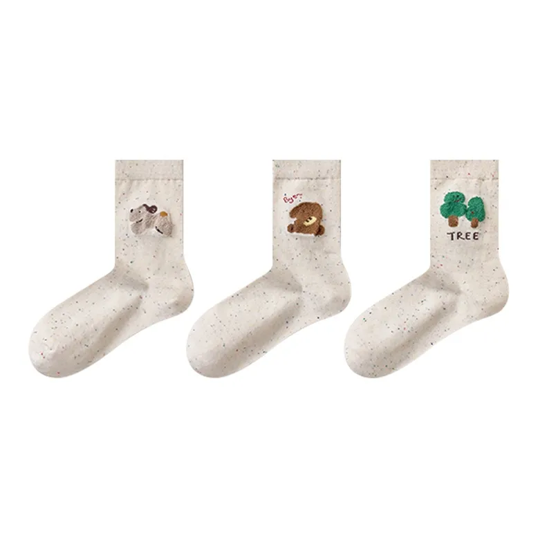 Montagut Mid-Calf Socks Women's Combo Set-0