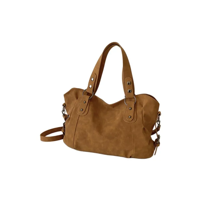 LARTIGENT PU One Shoulder Crossbody Tote Armpit Handbag Regular Women's Green/Black/Brown-5