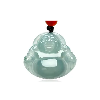 Oriental Jade Ice Glutinous Necklaces Unisex