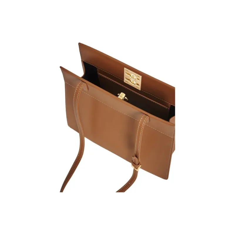 CAFUNE Cow Leather Crossbody Bag Shoulder Bag Women's Chestnut-2