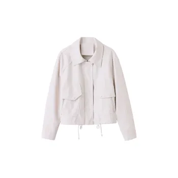 Yi Mengyuan Leather Jackets Coats Women's