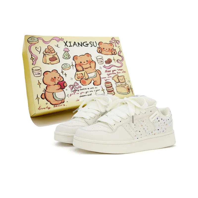 XIANGSU Anti-Slip Wear-Resistant Low-Top Skateboard Shoes Women's-10