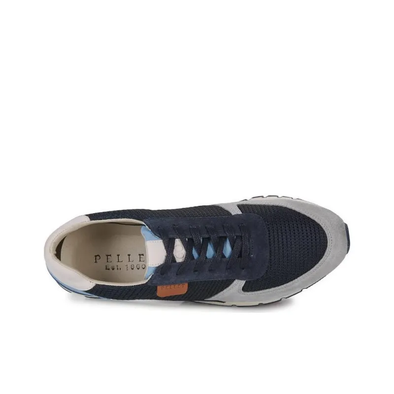 PELLET Malo Low-Top Casual Shoes Men's Blue Gray-4