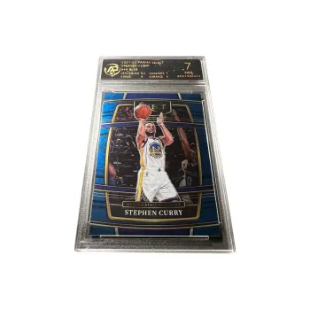 PANINI Warriors Stephen Curry Battle Time Classic Blue Selection RPA High Score Player Card Rare Card Graded Cards 1 Pc