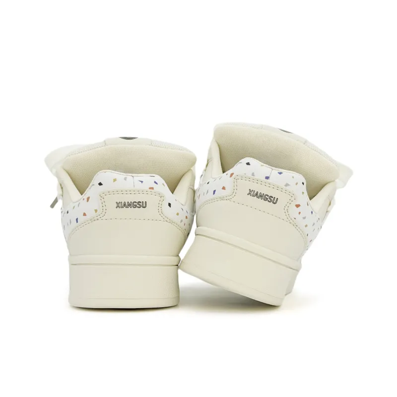 XIANGSU Anti-Slip Wear-Resistant Low-Top Skateboard Shoes Women's-14