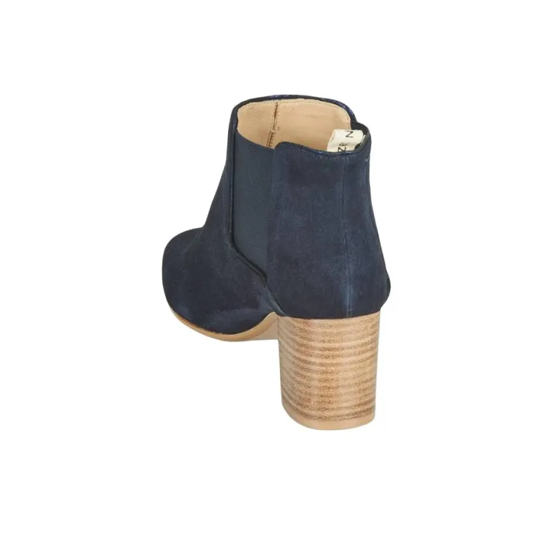 JB MARTIN Ankle Length Chelsea Boots Women's Blue-4