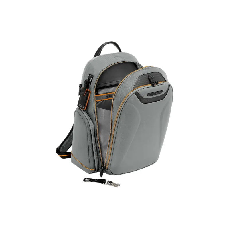 TUMI McLaren Collaboration Fabric Backpack Unisex Gray-3