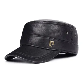 PIERRE CARDIN Goatskin Baseball Caps Men's