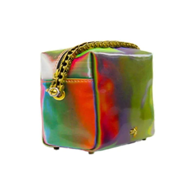 RFACTORY Cow Leather Shoulder Bag Trumpets Unisex Color Changing-4