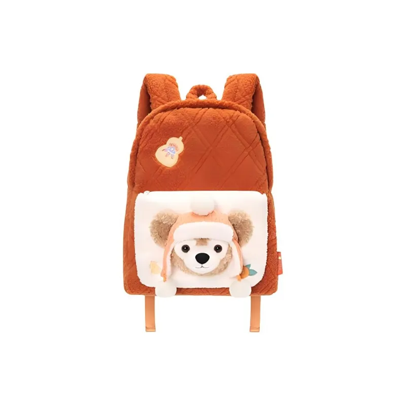 Disney Fabric Backpack Unisex Brown-0