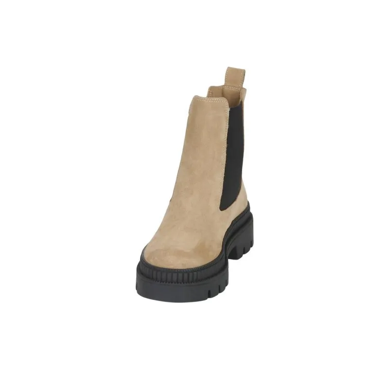 JB MARTIN Oceana Short Chelsea Boots Women's Beige-3