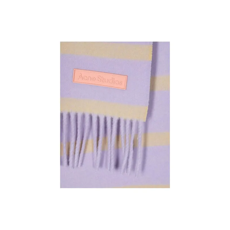 Acne Studios Fringed Wool Scarf-2