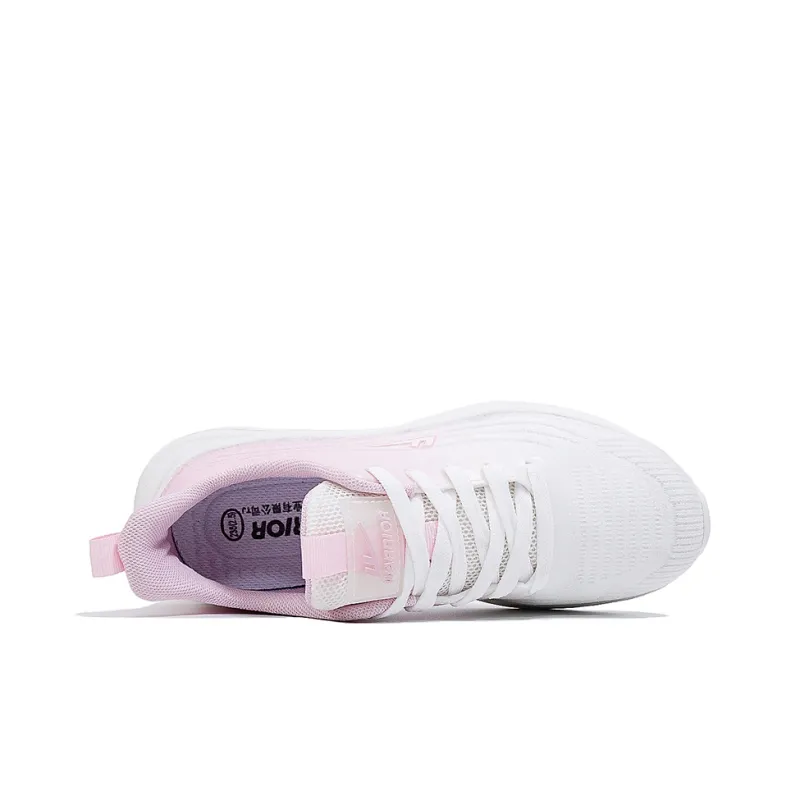 Warrior Cushioned Height Increase Wear-Resistant Lightweight Breathable Low-Top Sports Casual Shoes Women's-1