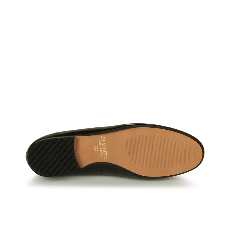 JB MARTIN FRANCHE ROCK Loafers 2cm Women's Black-6