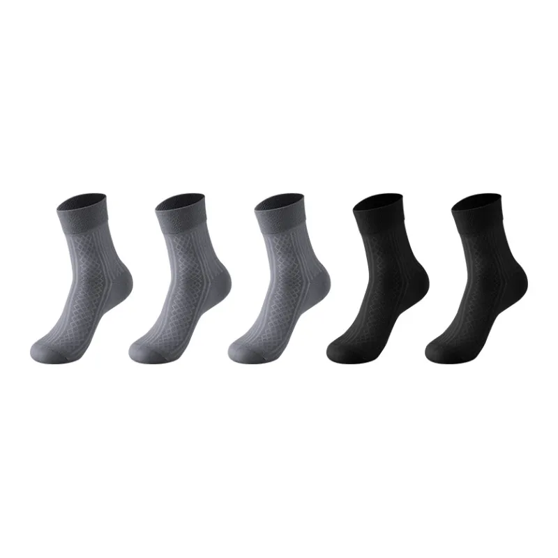 MIIOW Cool One Summer Series Mid-Calf Socks Unisex 5 Pack-26