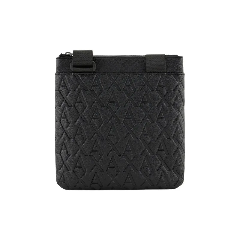 ARMANI EXCHANGEAE Polyester Messenger Bag, Crossbody Bag, Shoulder Bag Men's Black-3