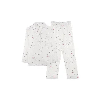 LoveEsteem Pajama Set Women's Milk White