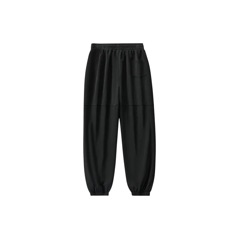David Bakken Casual Pants Unisex Black-1